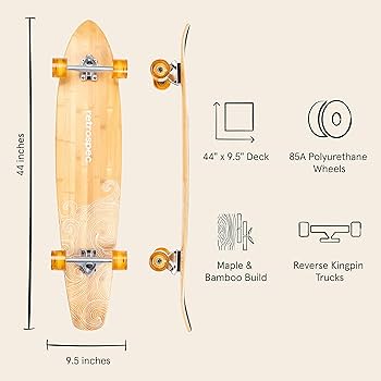 Amazon.co.jp: Retrospec Zed ロングボード スケートボード