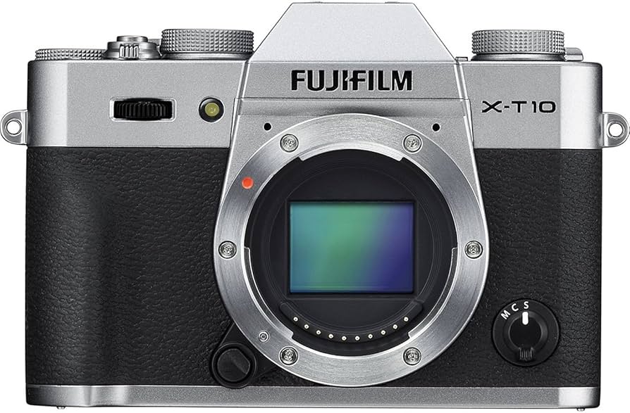 Amazon.com : Fujifilm X-T10 Body Silver Mirrorless Camera