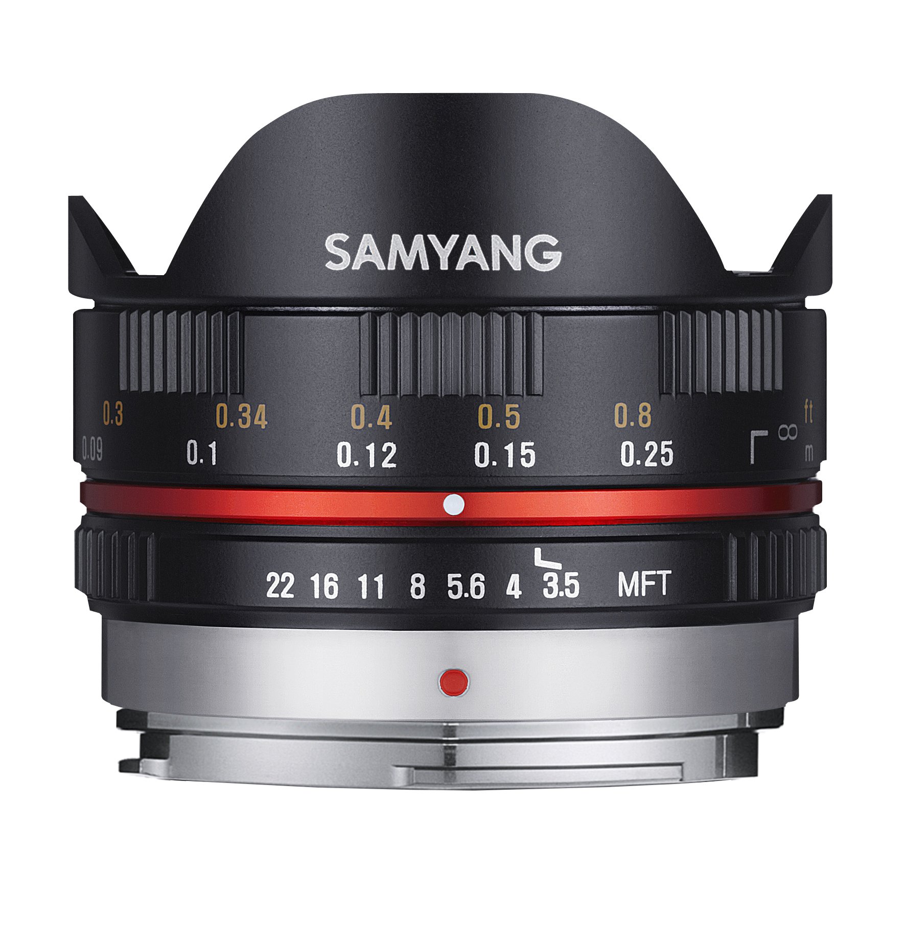 Amazon.com : Samyang 7.5 mm Fisheye F3.5 Manual Focus Lens for