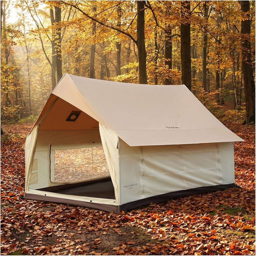Amazon.co.jp: 【2026年新登場】KingCamp ロッジテント TC キャビン