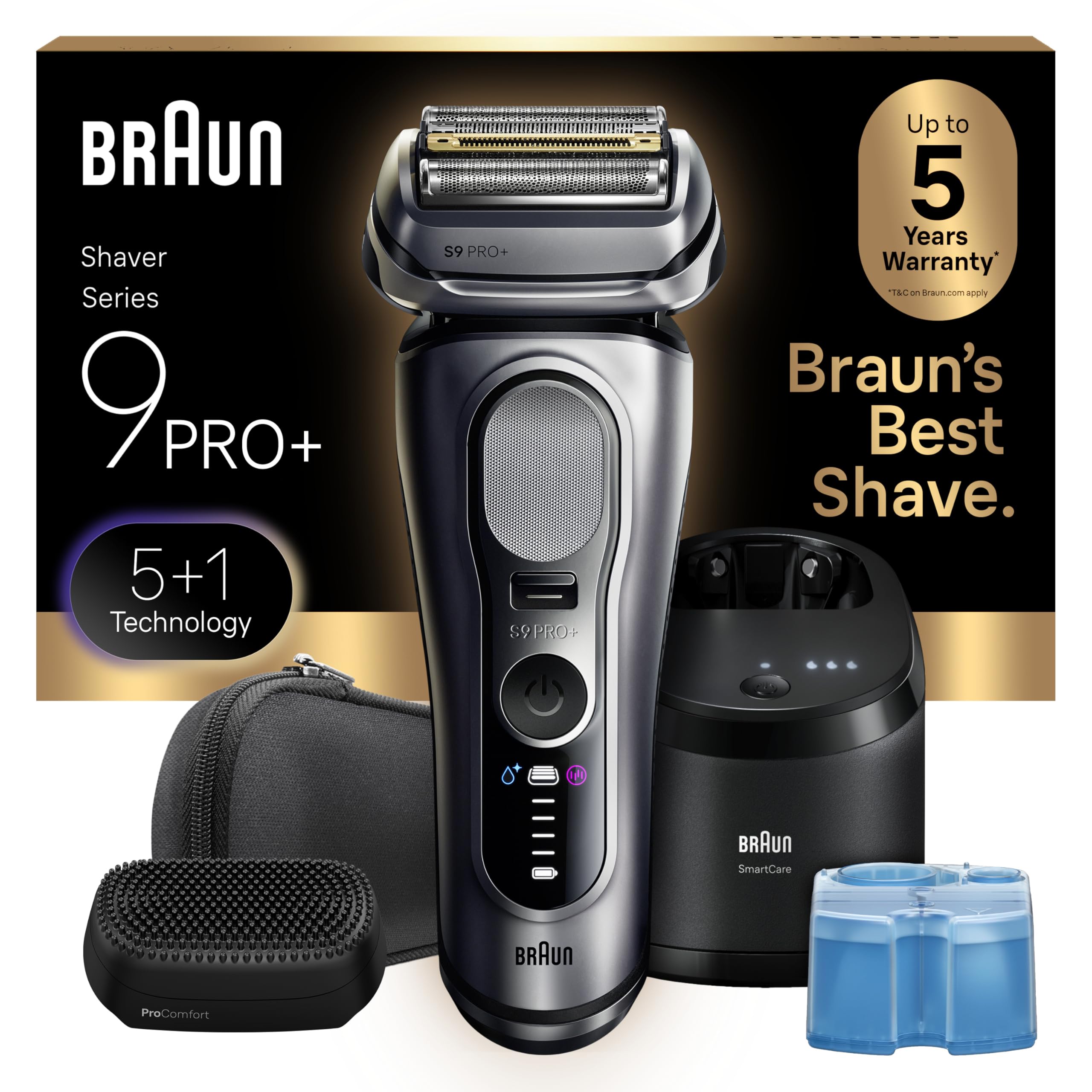 Amazon.com: Braun Series 9 PRO+ Electric Shaver, Wet & Dry Razor