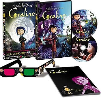 Amazon.com: コララインとボタンの魔女 3Dプレミアム・エディション