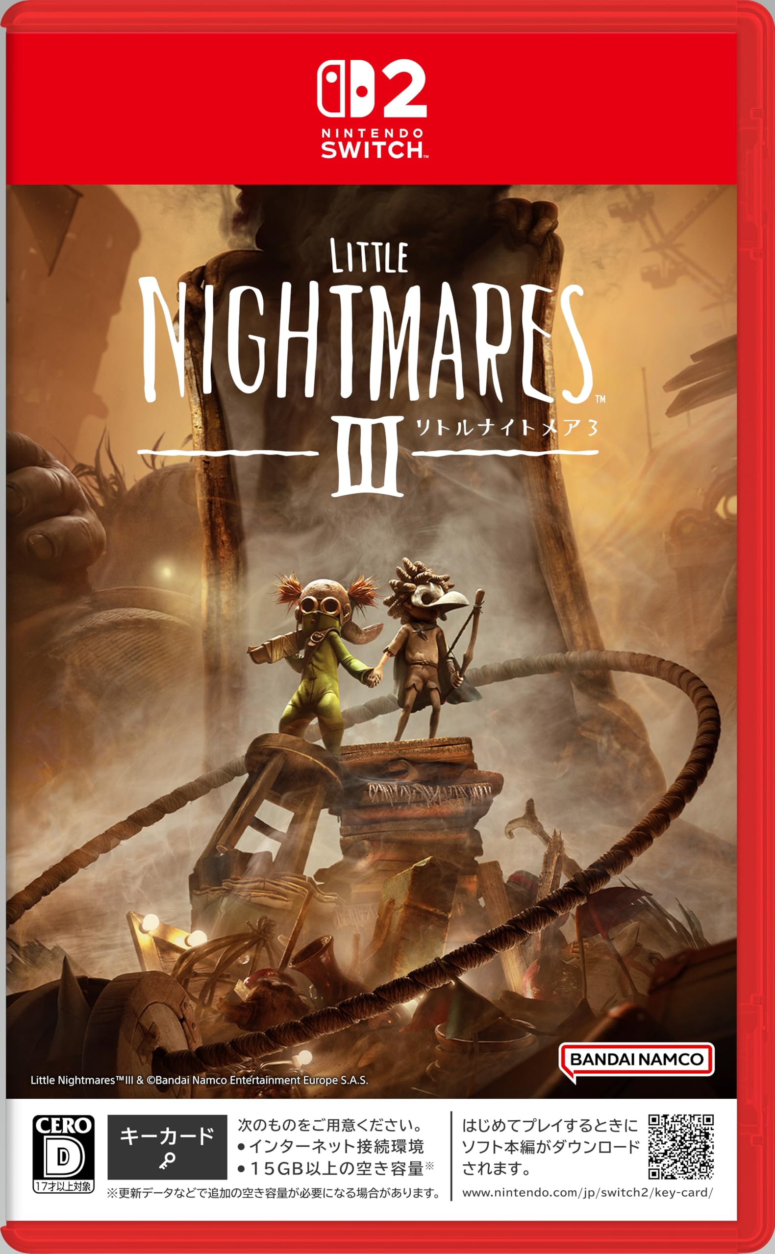 Amazon.co.jp: リトルナイトメア3 -Switch2 : ゲーム