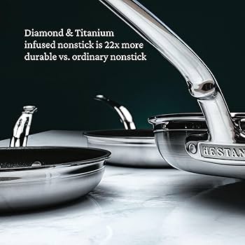 Amazon | Hestan ProBond 鍛造チタン-プロフェッショナルクラッド