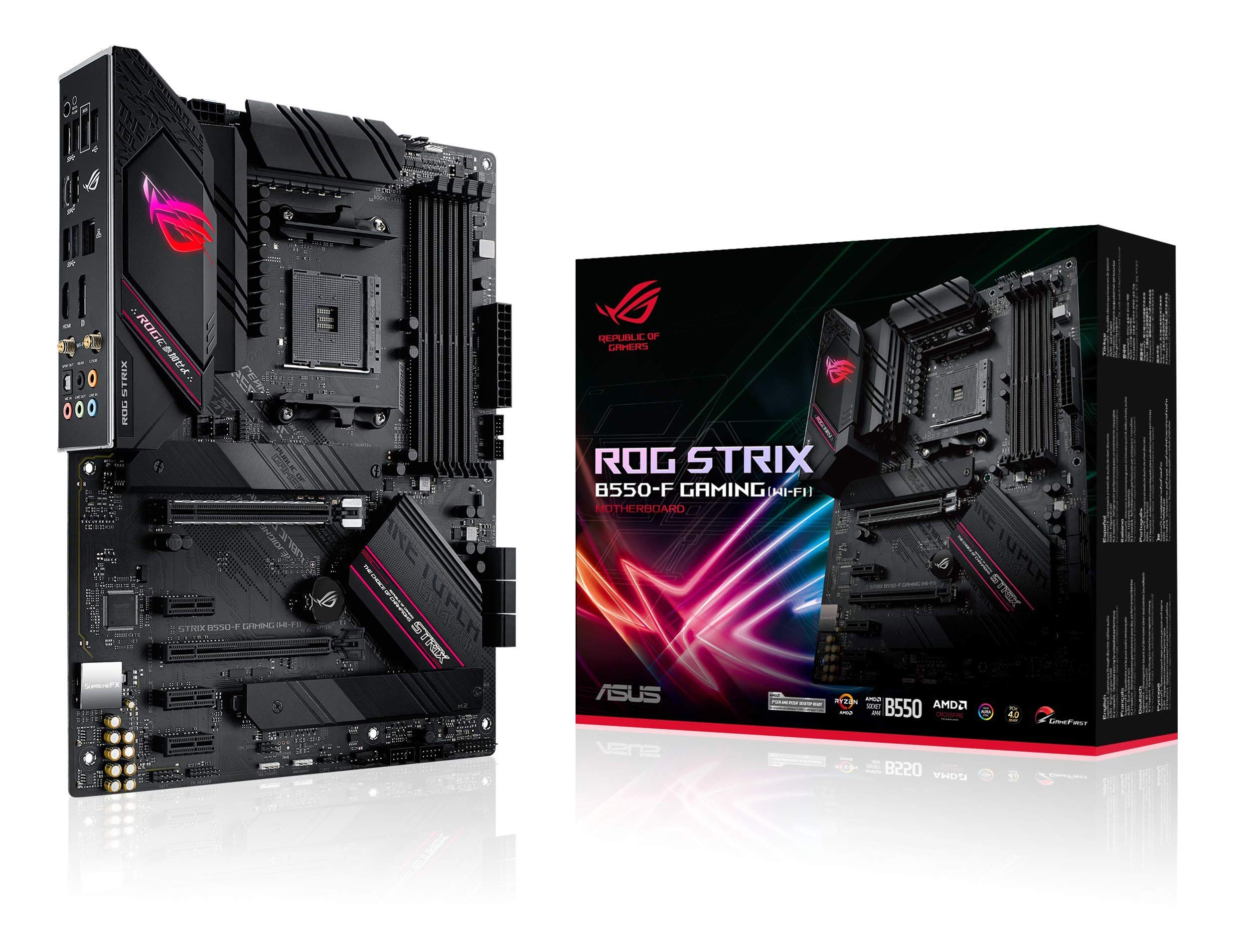 Amazon.com: ASUS ROG Strix B550-F Gaming (WiFi 6) AMD AM4 Zen 3