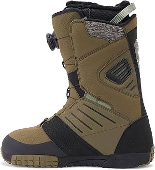 Amazon | DC Judge デュアル BOA スノーボードブーツ ダークオリーブ 7