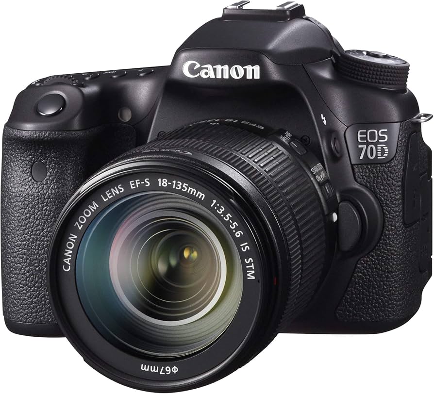 Amazon Canada: Canon EOS 70D Digital SLR Camera with 18-135mm STM Lens