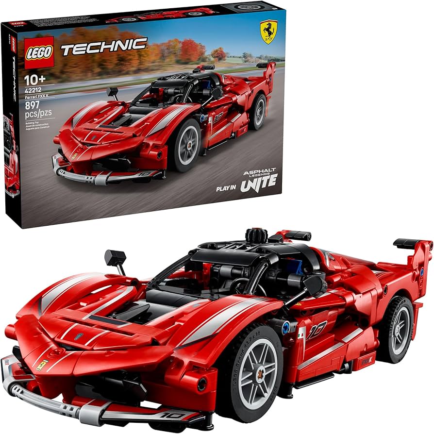 Amazon.com: LEGO Technic Ferrari FXX K Toy Car - Building Toy for