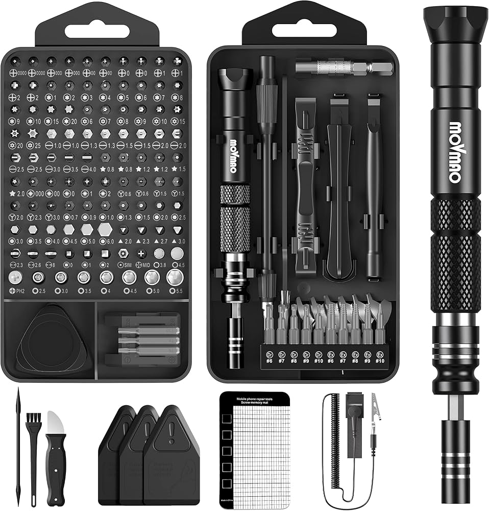 Amazon | MOVMAO 精密ドライバーセット 145 in 1 トルクスドライバー