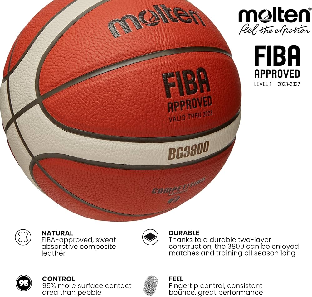 Amazon | Molten(モルテン) バスケットボール 屋内用 FIBA承認 複合