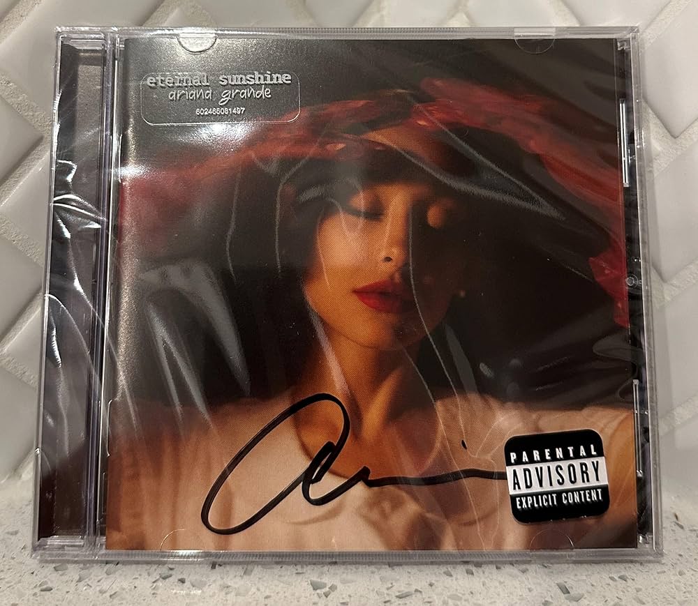 Ariana Grande - Eternal Sunshine CD - Hand Signed Autographed