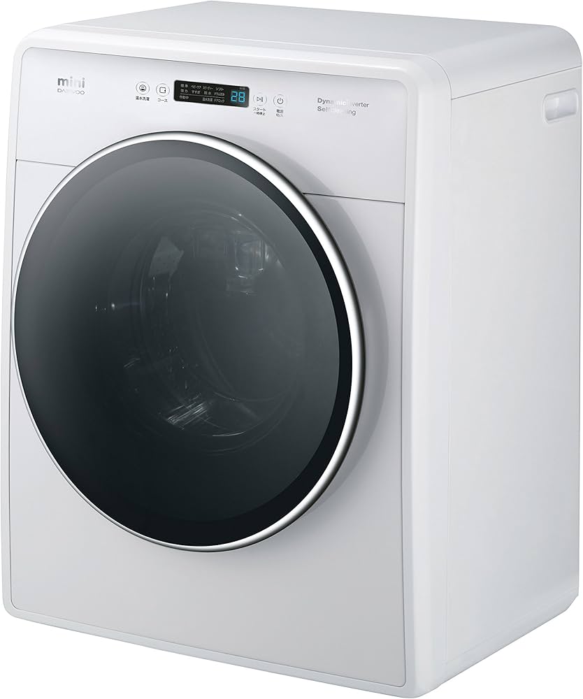 Amazon | DAEWOO 3.0kg ドラム式洗濯機 ホワイト DW-D30A-W DW-D30A-W