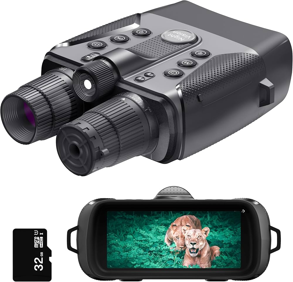 Amazon | 【2026年モデル】 700mまで撮影 4K 暗視 スコープ ゴーグル