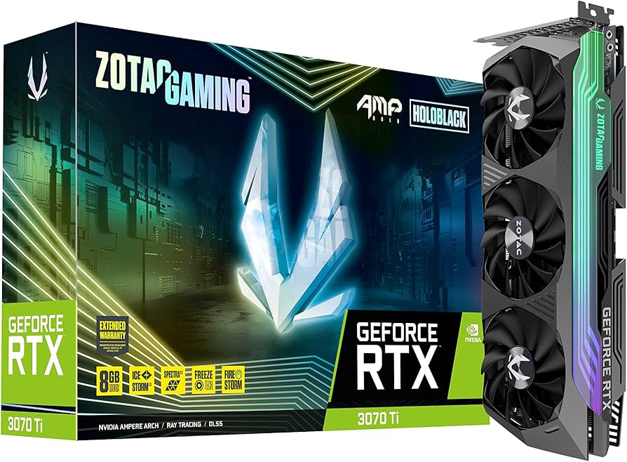 Amazon.com: ZOTAC Gaming GeForce RTX™ 3070 Ti AMP Holo 8GB GDDR6X