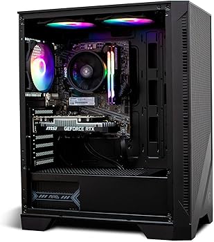Amazon.com: NSX GAMING PC Tomcat, AMD Ryzen 5500, RTX 3050, 16GB