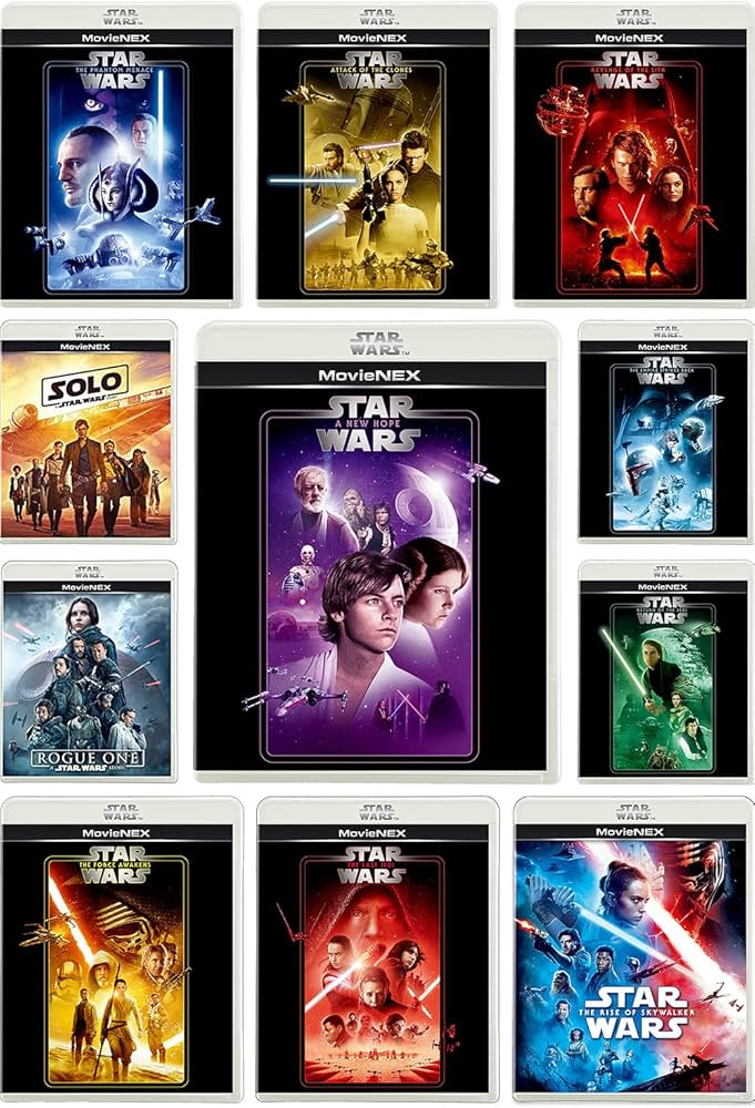 Amazon.co.jp: スター・ウォーズ MovieNEX 全巻セット(エピソード1~9&