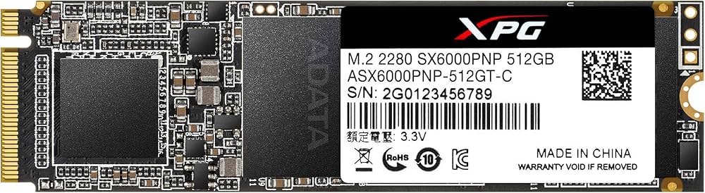 Amazon | ADATA Technology XPG SX6000 Pro PCIe Gen3x4 M.2 2280 SSD