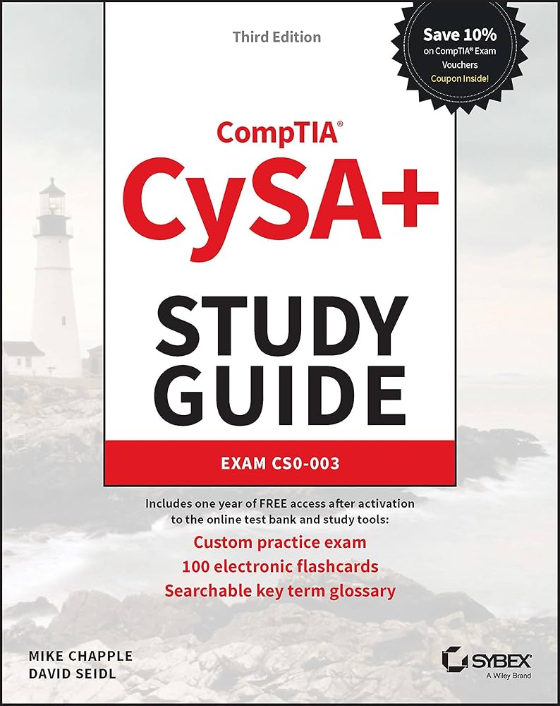Amazon | CompTIA CySA+ Study Guide: Exam CS0-003 (Sybex Study