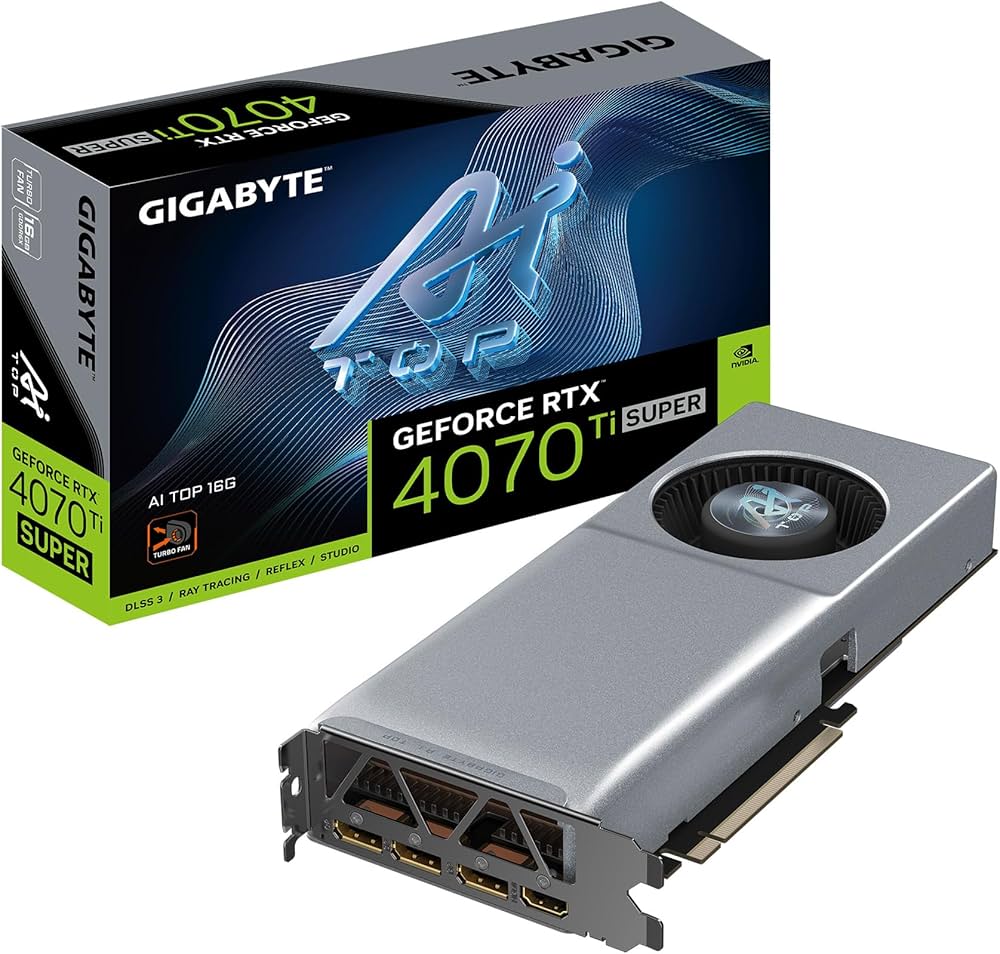 Amazon | GIGABYTE GeForce RTX™ 4070 Ti SUPER AI TOP 16G