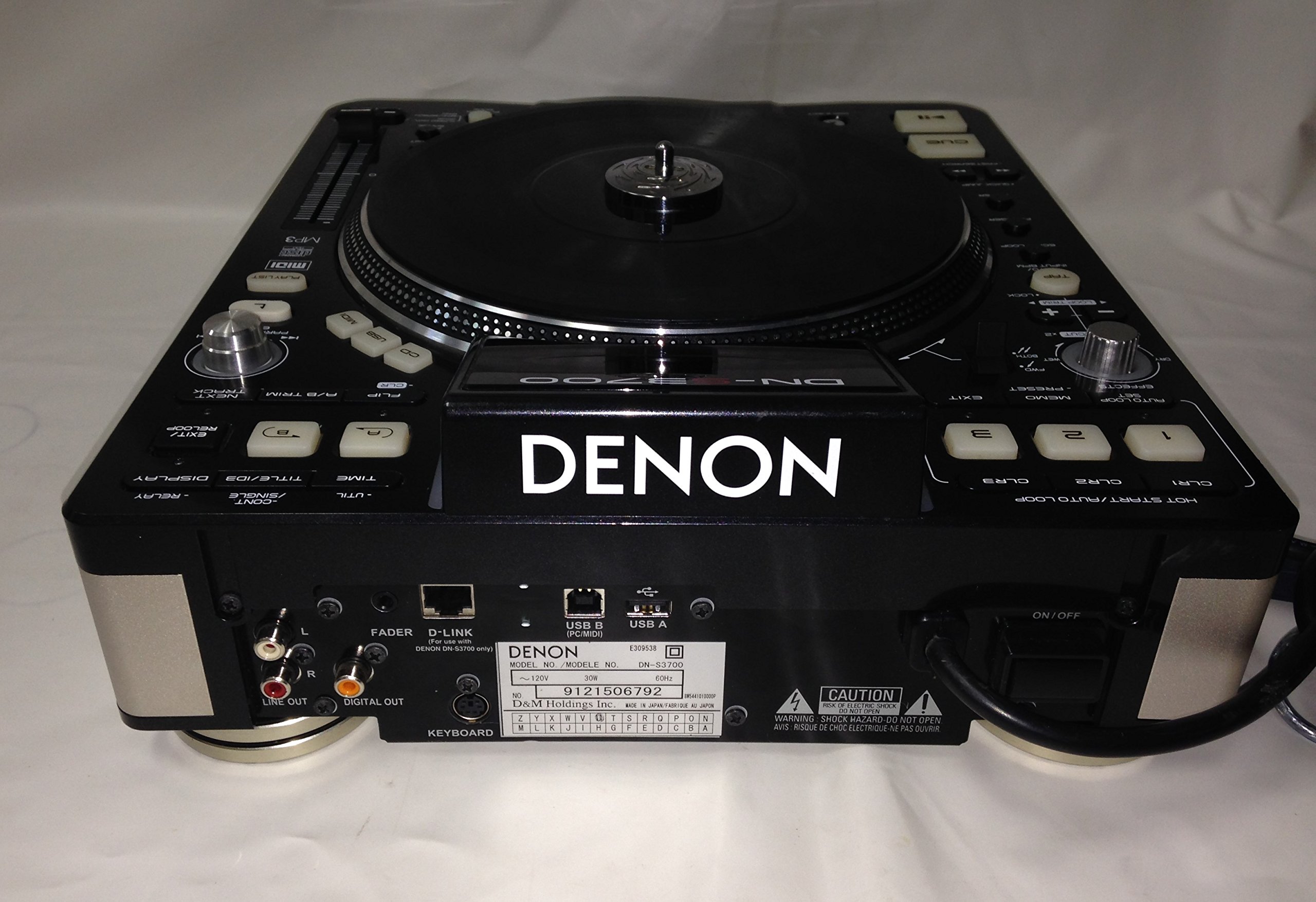 Amazon.co.jp: DENON DN-S3700 DJ CDプレーヤー ブラック : 家電＆カメラ