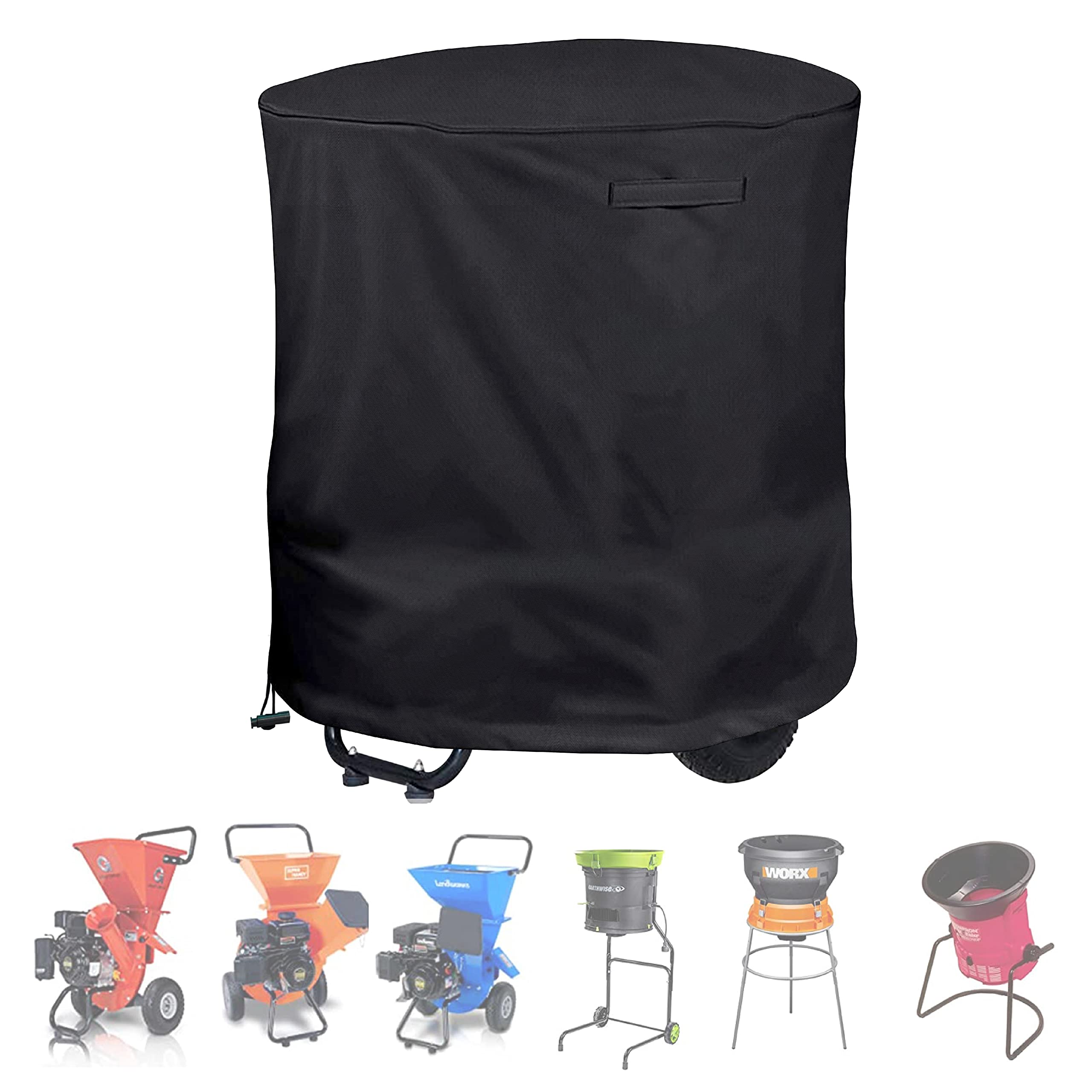 Amazon.com : Aaaspark Waterproof Heavy-Duty Wood Chipper Shredder