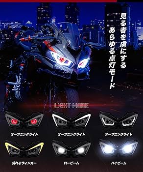 Amazon.co.jp: CyberLED (Cyber LED) ZX-25R Kawasaki Compatible