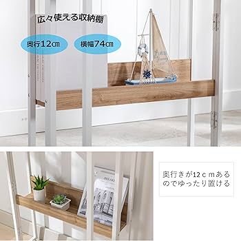 Amazon | SYALEN 折りたたみデスク テレワークデスク 幅80 奥行53 高さ