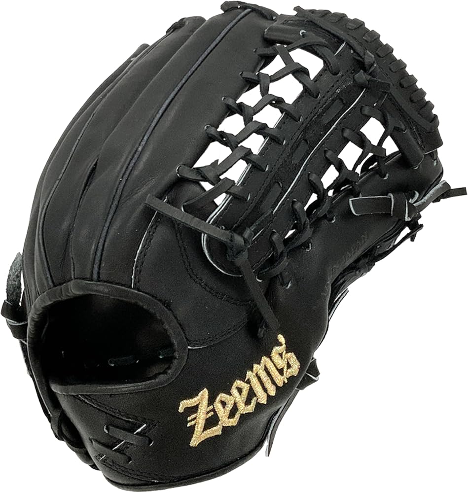 Amazon | zeems ジームス 軟式グローブ 三方親 マークZeemsロゴ 外野手