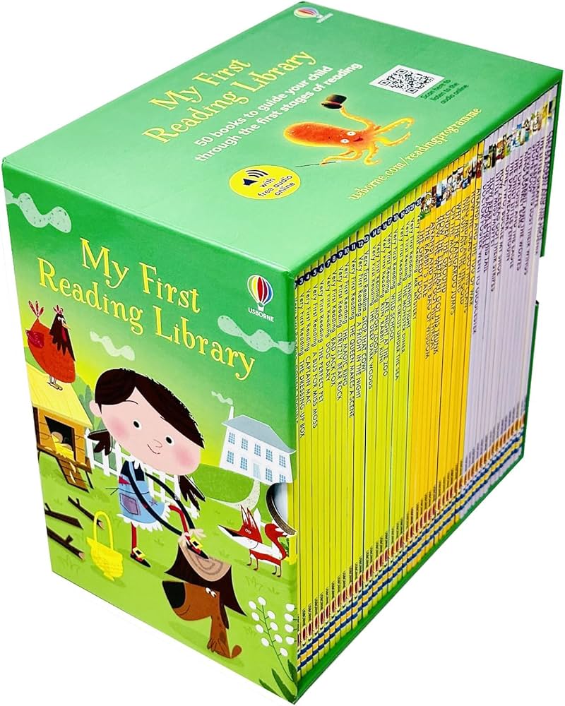 Amazon.co.jp: Usborne My Very First Reading Library 50 Books Set