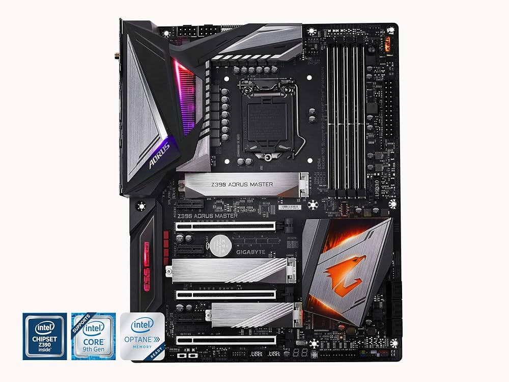 Amazon | GIGABYTE Z390 AORUS MASTER ATX ゲーミングマザーボード