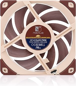Amazon.co.jp: Noctua NF-A12x25 PWM, プレミアム 静音 ファン