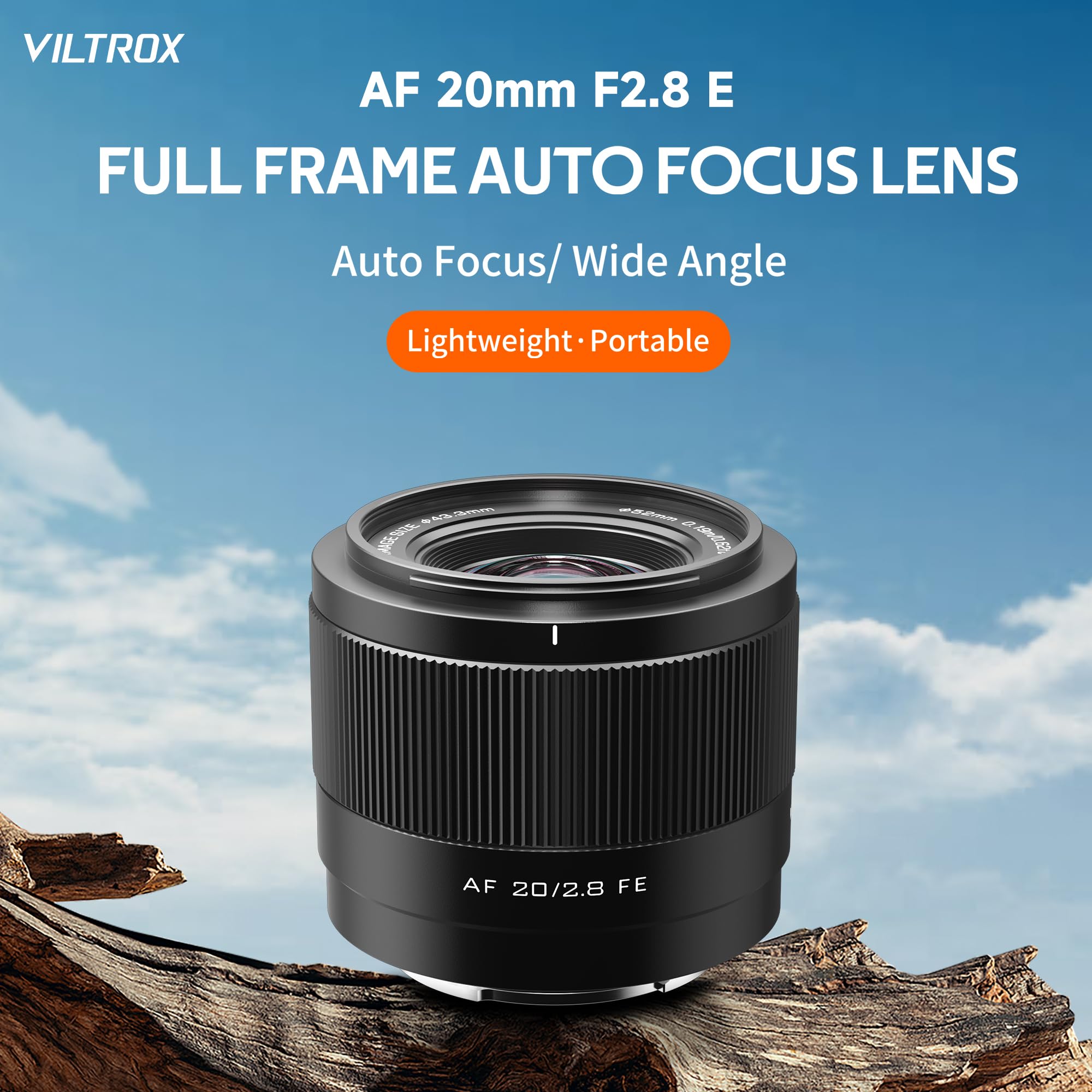 Amazon.com : VILTROX 20mm F2.8 f/2.8 AF Lens for Sony E Mount