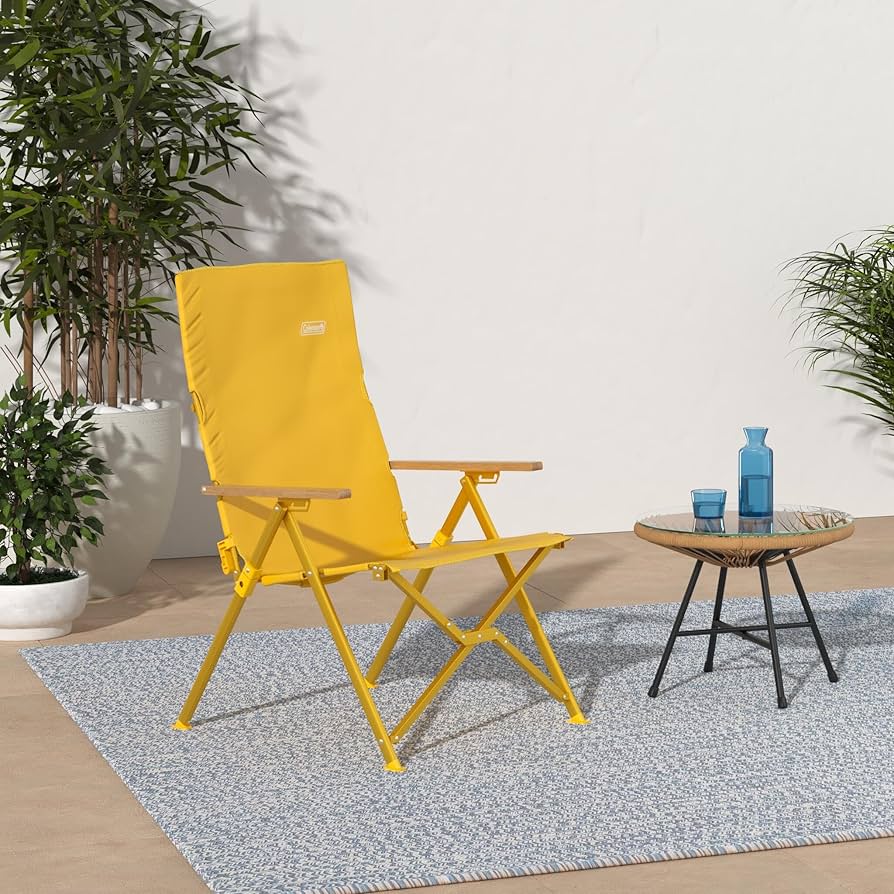 Amazon.com : Coleman 2195980 Lei Chair, Yellow (Amazon Limited