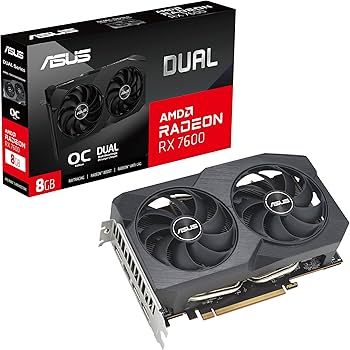 Amazon.com: ASUS Dual Radeon™ RX 7600 V2 OC Edition 8GB GDDR6