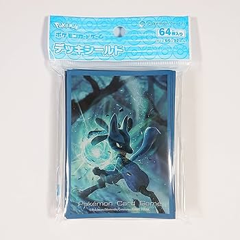 Amazon.co.jp: ポケモンカードゲーム デッキシールド ルカリオ : ホビー