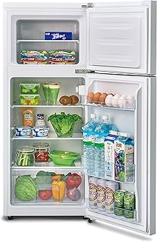 Amazon.co.jp: ハイセンス 小型 冷蔵庫 幅48.1cm 120L ホワイト HR