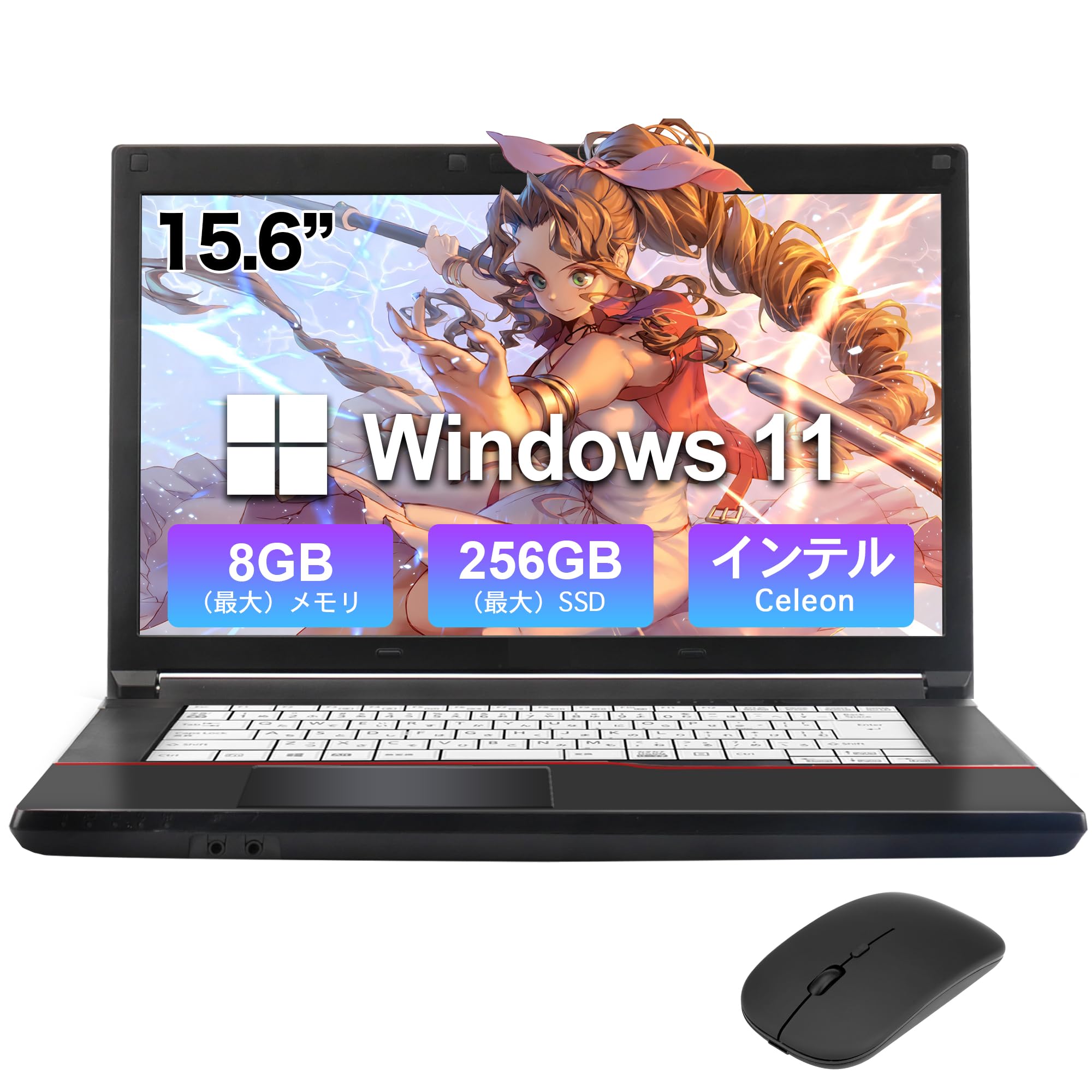 FUJITSUノートパソコンメモリ8G Windows11Pro オフィス付き