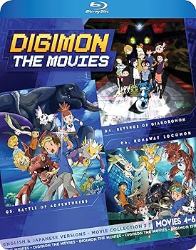 Amazon.com: Digimon the Movies 4-6 Collection [Blu-ray] : Clara