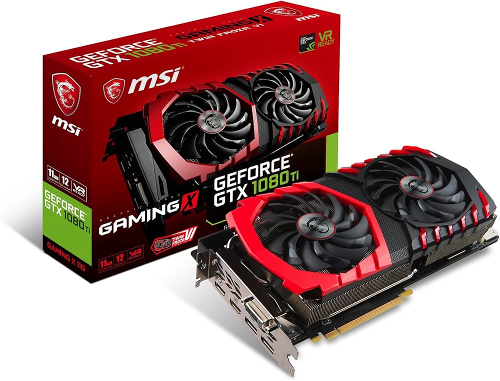Amazon.co.jp: MSI GeForce VD6302 GTX 1080 Ti GAMING X 11G Graphics