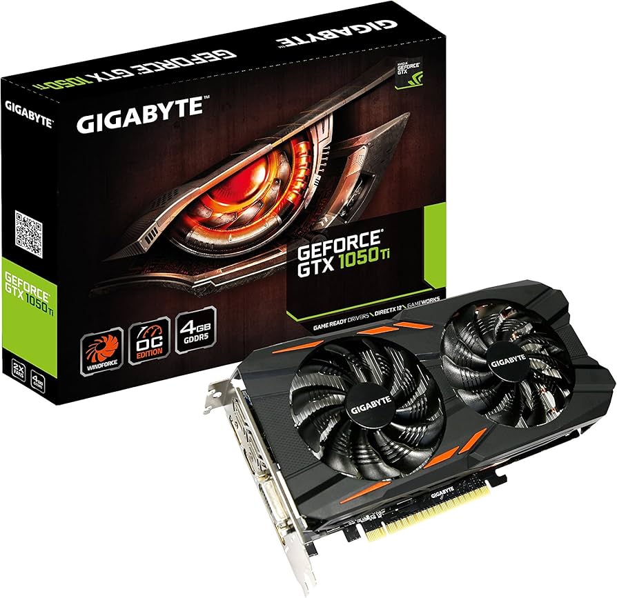 Amazon.com: Gigabyte Geforce GTX 1050 Ti 4GB Windforce Graphic
