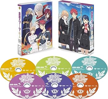 Amazon.co.jp: 食戟のソーマ 餐ノ皿 DVD BOX 下 (初回仕様版) : 松岡禎