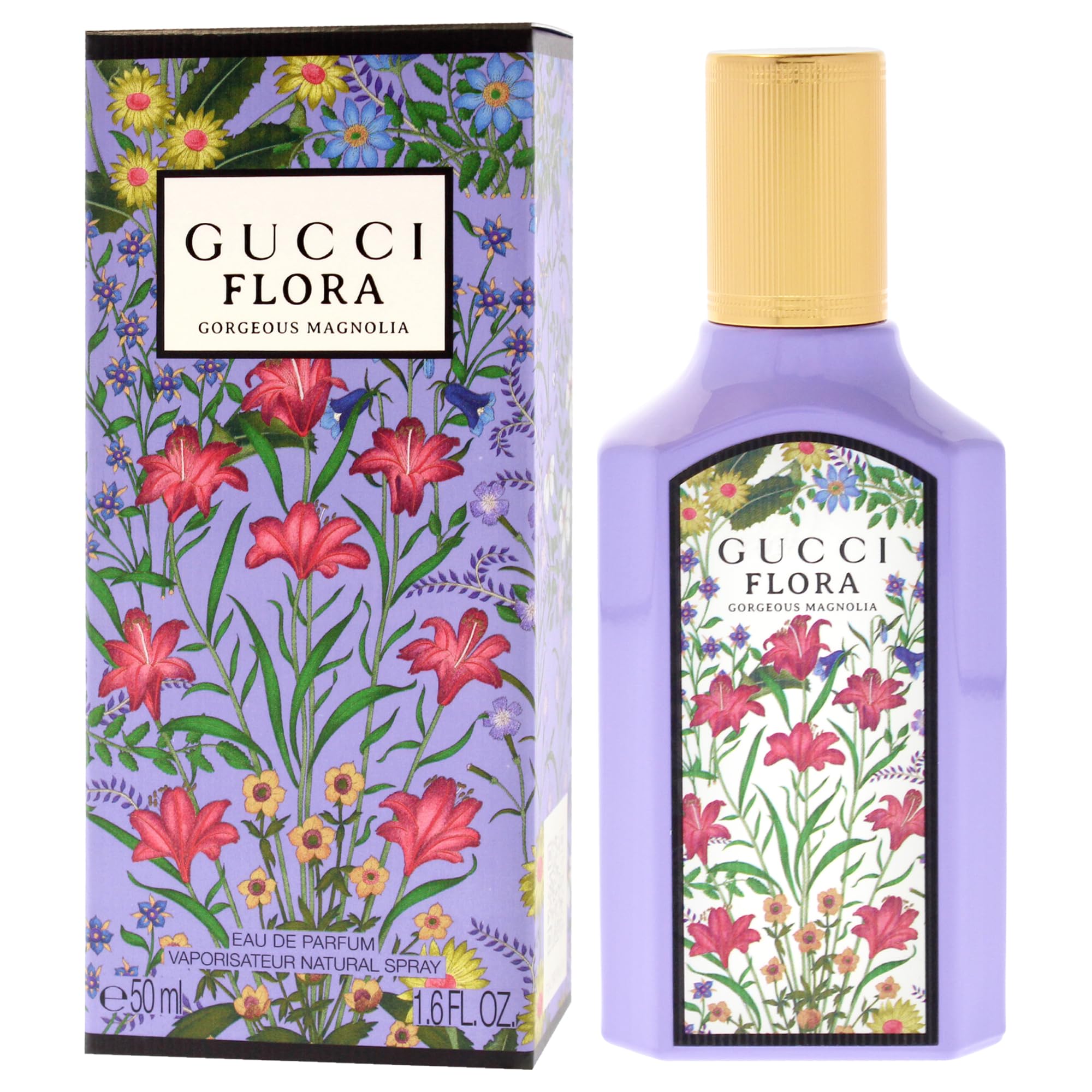 Amazon.com : Gucci Flora Gorgeous Magnolia Eau De Parfum Spray for