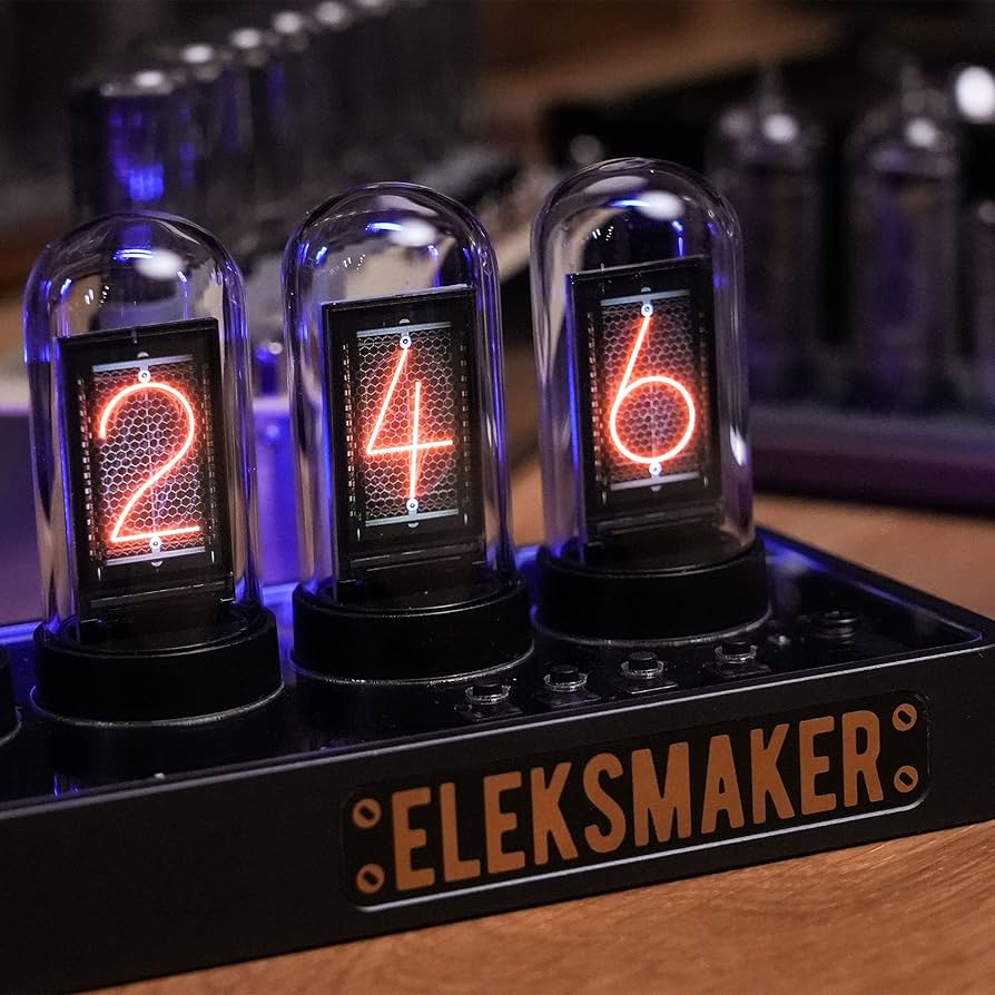 Amazon.com: Elekstube IPS Nixie Tube Digital Clock Electronic