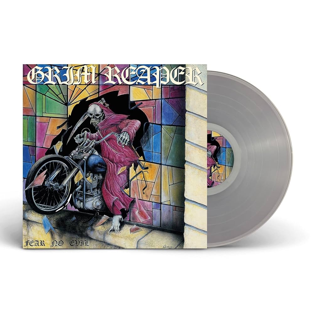 Grim Reaper - Fear No Evil - Clear Vinyl - Amazon.com Music
