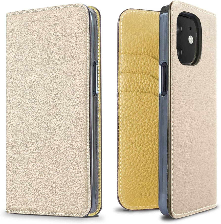 Amazon.co.jp: 【ボナベンチュラ】 ダイアリーケース [iPhone 12 mini