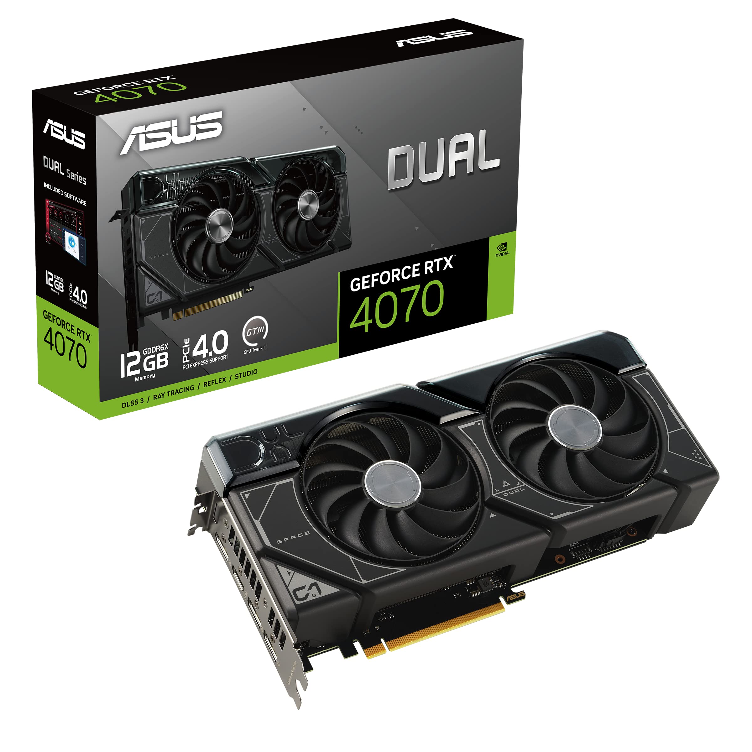 Amazon.com: ASUS Dual GeForce® RTX 4070 12GB GDDR6X, IP5X, Auto