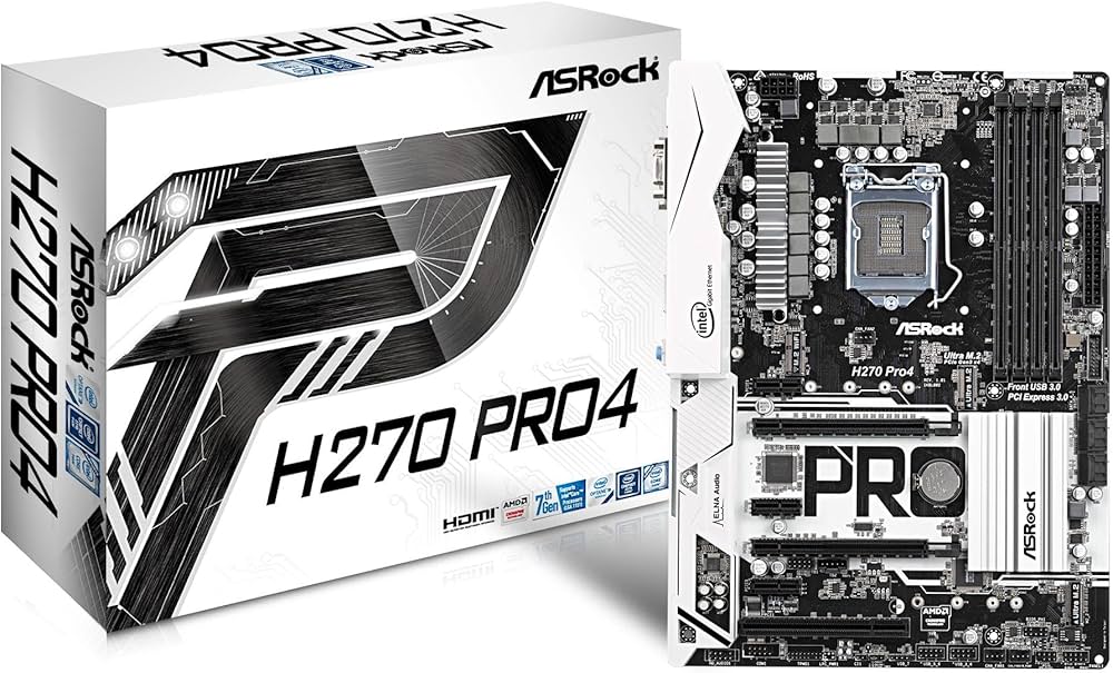 Amazon | ASRock Intel H270チップセット搭載 ATXマザーボード H270