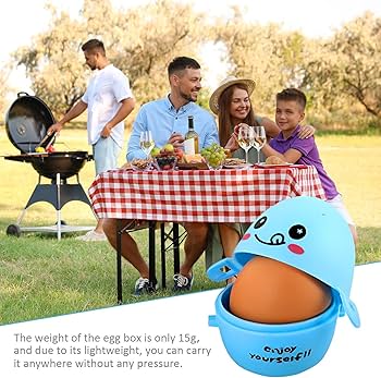 Amazon｜1個 卵ケース 卵保護ケース エッグホルダー - 卵収納ボックス