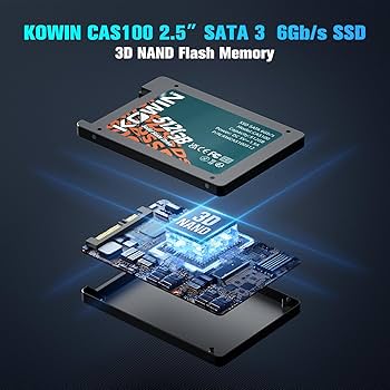 Amazon | KOWIN 2.5インチ SSD 512GB SATA III 内蔵ソリッドステート