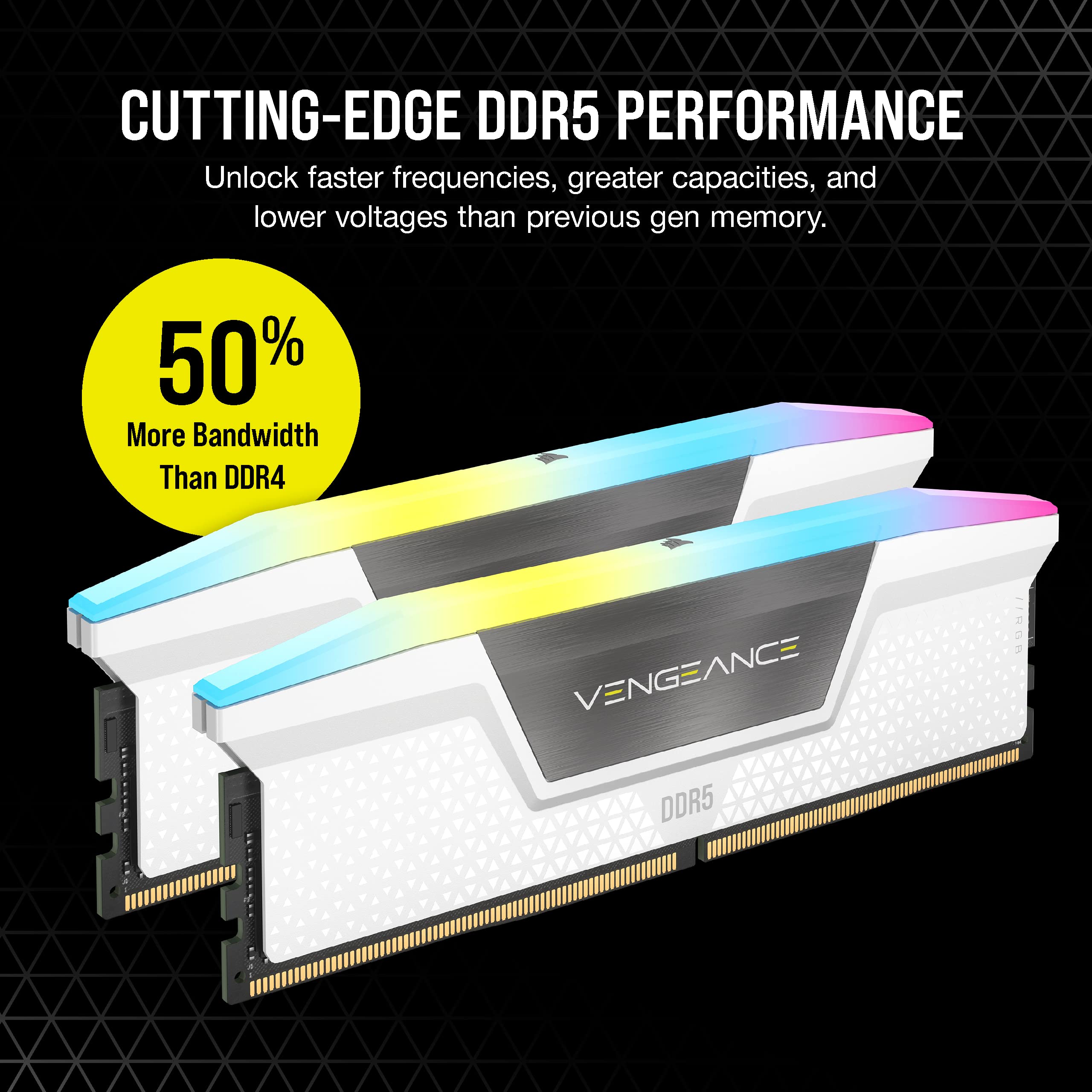 Amazon | CORSAIR DDR5-5600MHz デスクトップPC用メモリ VENGEANCE RGB